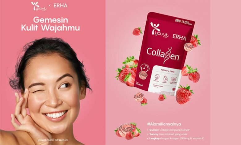 indoposco Gemesin Kulit Wajahmu dengan YOUVIT x ERHA Collagen