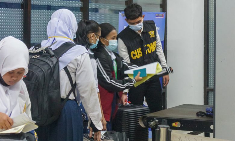 indoposco Bea Cukai Nunukan Periksa 374 Penumpang WNI dari Tawau, Malaysia