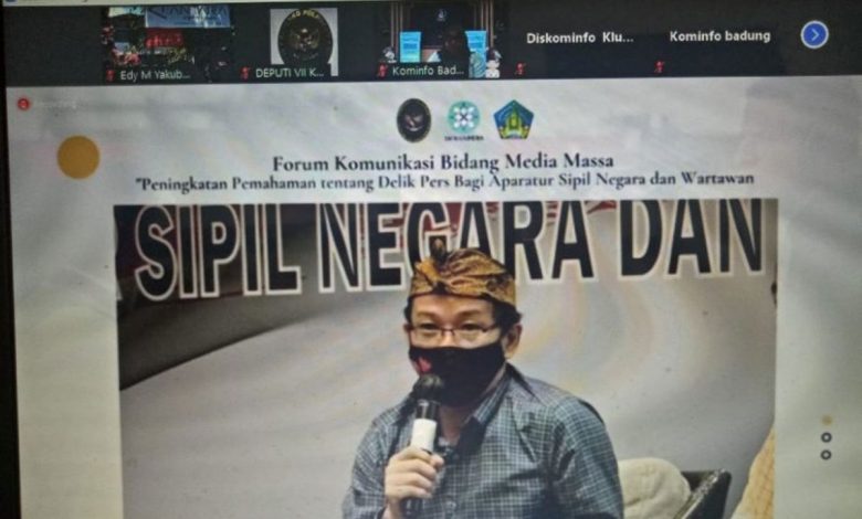 indoposco Dewan Pers: Hoaks Bukan hanya Kesalahan Pemilik Akun