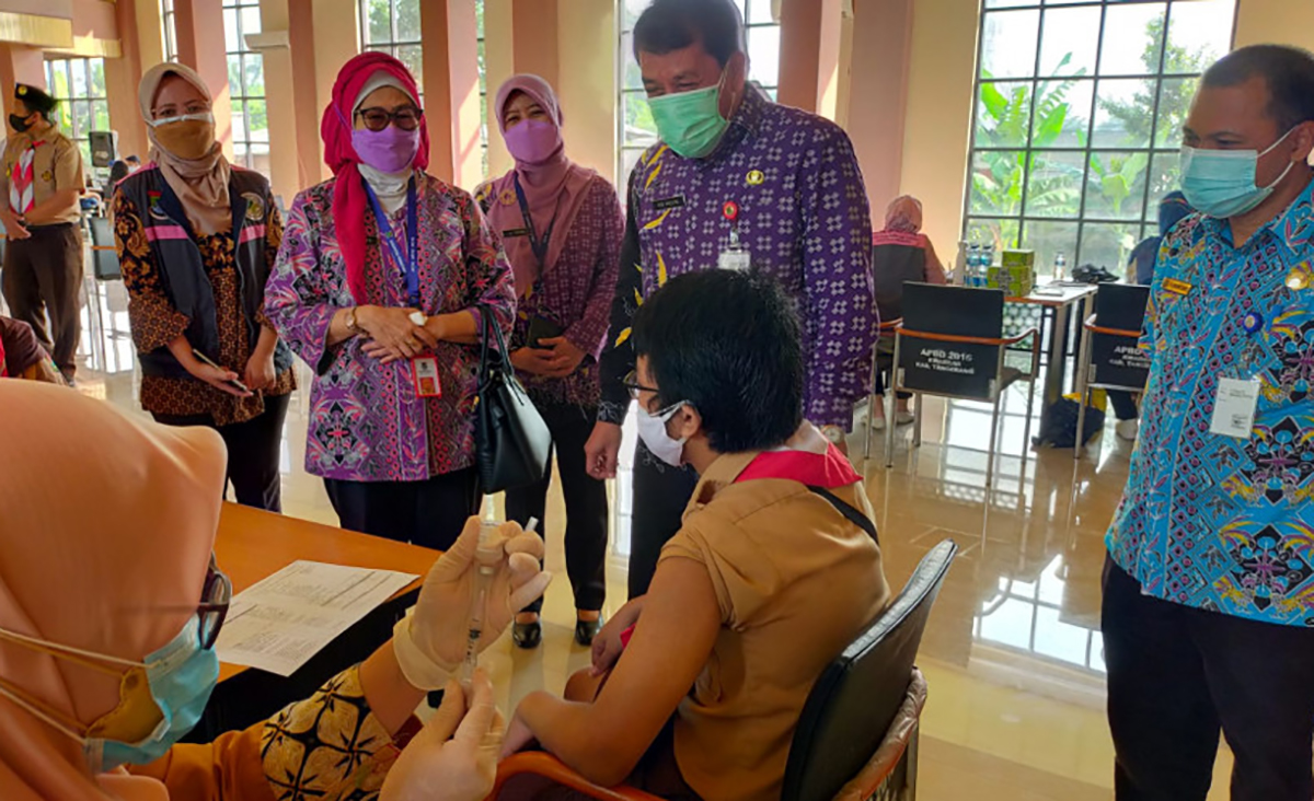 Dukung PTM Terbatas Pramuka Bentuk Satgas Penanganan Covid 19 Indoposco