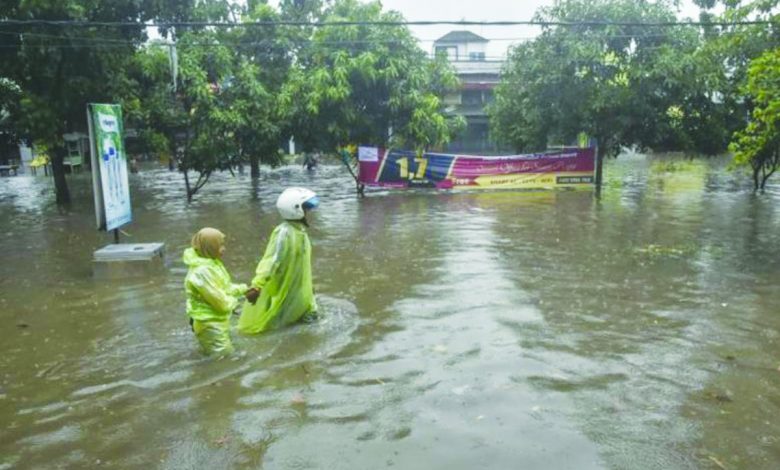 Luapan Kali Bekasi