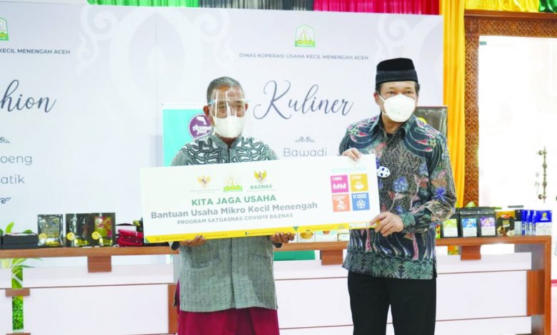 Baznas dan Wapres Serahkan Bantuan Program KJU dan KJK