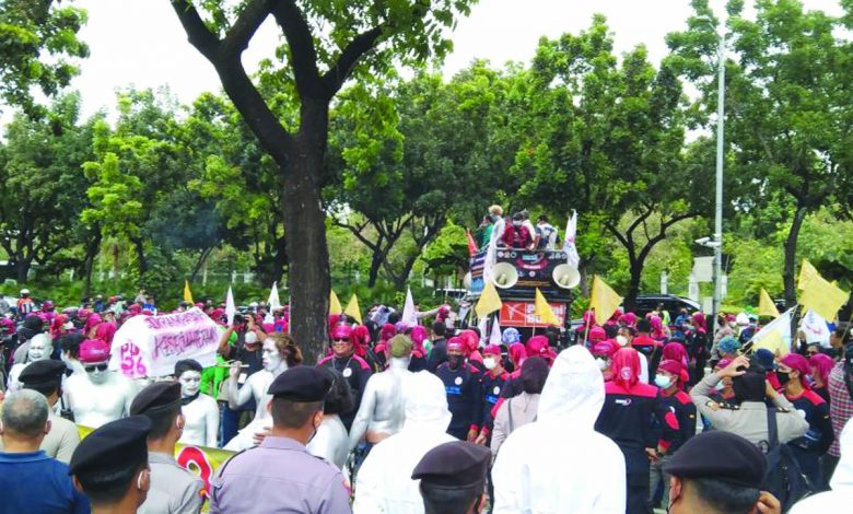 demo buruh