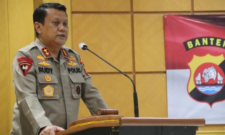 kapolda banten Rudy Heriyanto