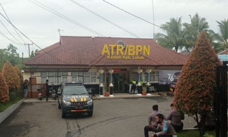kantor BPN Lebak