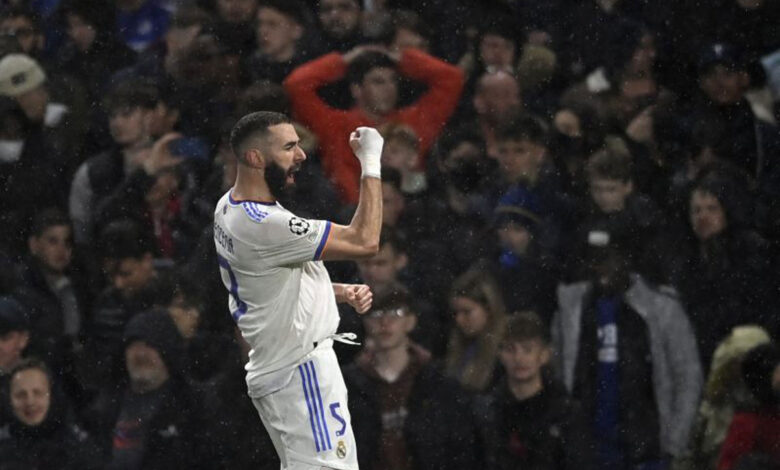Selebrasi Karim Benzema