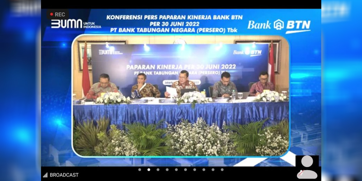 Semester I 2022 Bank BTN Cetak Laba Rp1 47 Triliun Indoposco