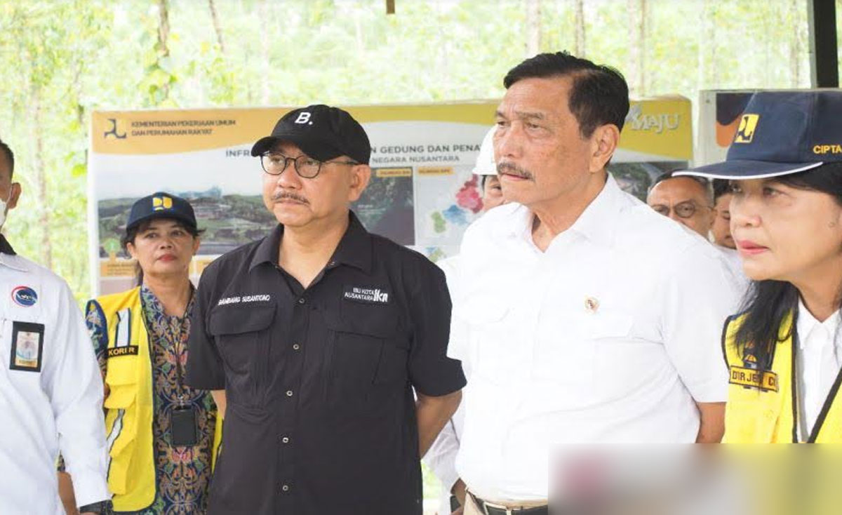 Luhut Masalah Pertanahan Paling Penting Diselesaikan Di IKN Indoposco