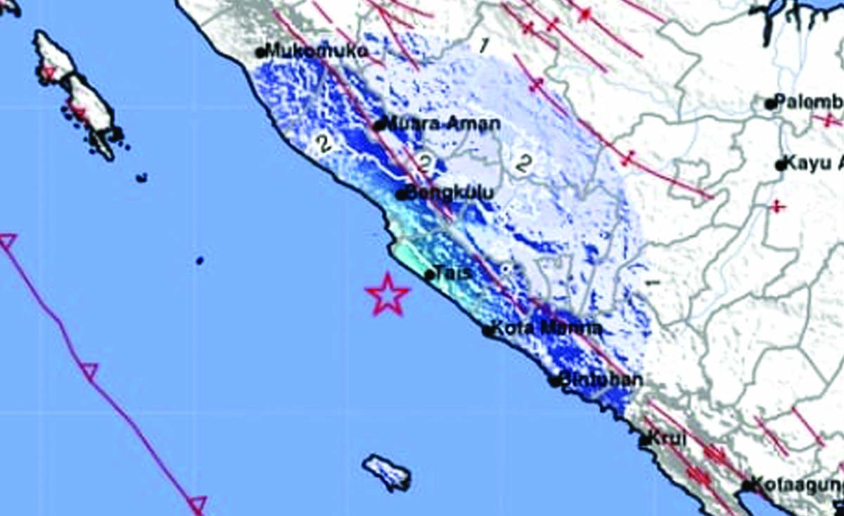 Kota Bengkulu Diguncang Gempa M Ini Catatan Bmkg Laman Dari