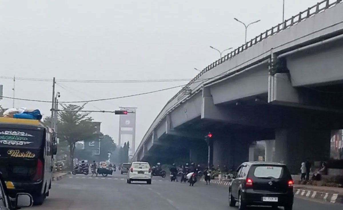 Kualitas Udara Kota Palembang Masih Buruk Akibat Kebakaran Hutan