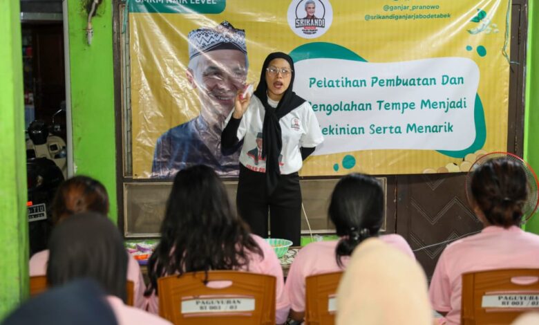 Pelatihan Kreasi Tempe Ala Srikandi Ganjar di Jakarta Timur