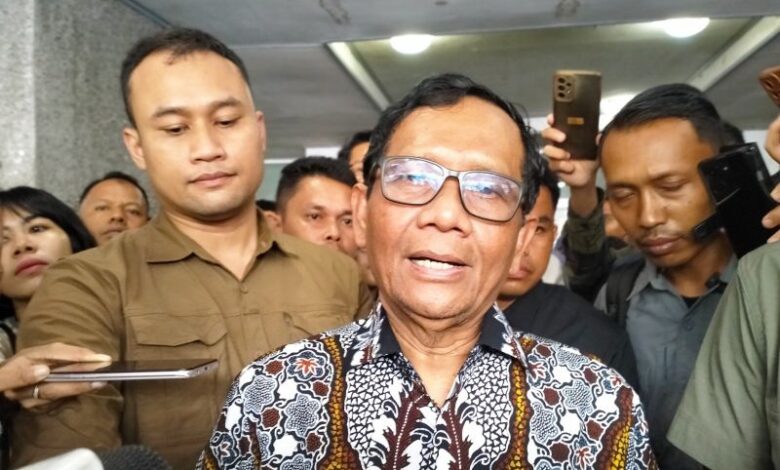 Foto : Menteri Koordinator bidang Politik Hukum dan Keamanan (Menko Polhukam) RI Mahfud Md