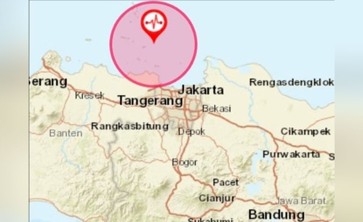 BMKG Gempa Bumi M 5 1 Di Kepulauan Seribu Dipicu Pergeseran Lempeng