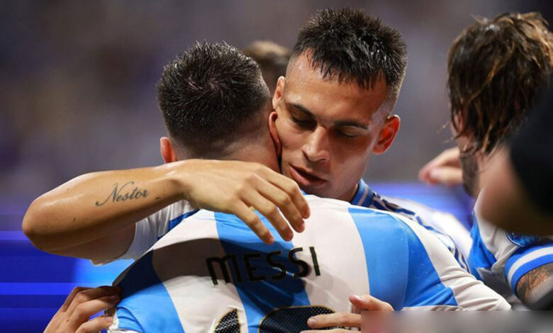 Messi-Lautaro