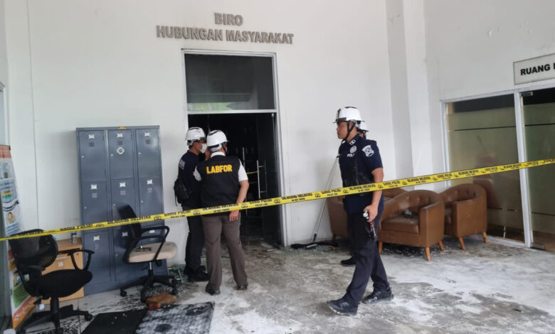 Polisi Masih Dalami Penyebab Kebakaran Di Ruang Biro Humas Kementerian