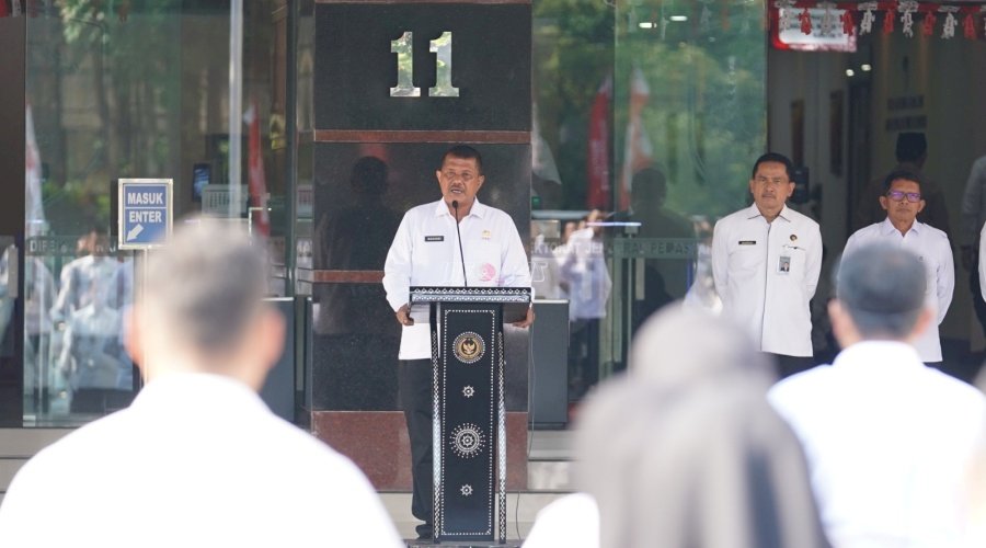 Dirjenpas, Mashudi saat memberikan imbauan kepada seluruh UPT Lapas dan Rutan. Foto: Istimewa.