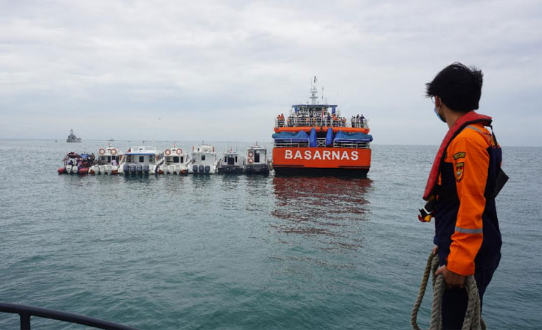 Patroli Laut Bea Cukai Ikut Pencarian Pesawat Sriwijaya Air SJ 182