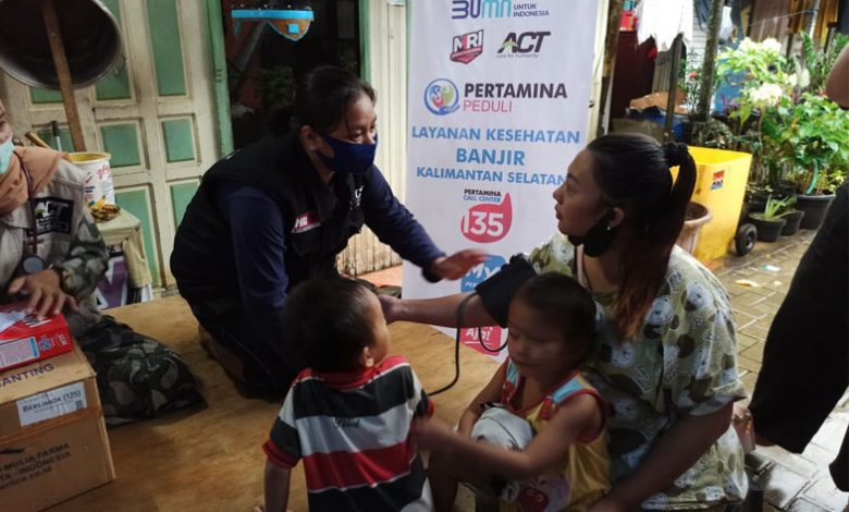 Bantuan Pertamina Peduli Terus Menyasar Korban Banjir Di Kalimantan Selatan.