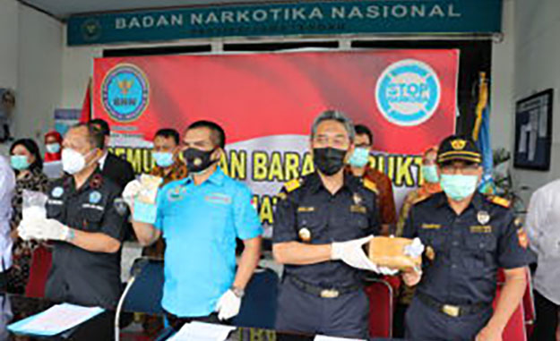Bea Cukai Musnahkan Narkoba di Bengkalis dan Semarang