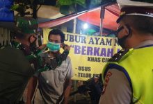 Cegah Penularan Covid-19, Polda Banten dan TNI Gelar Patroli Prokes