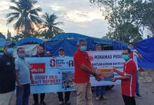 Minamas Plantation Berikan Bantuan Sembako untuk Korban Banjir di Kalsel
