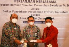 Gandeng Bank Mandiri, Kementerian PUPR Salurkan Dana Program BSPS di Gorontalo