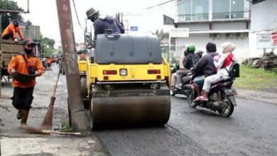 Pemkot Bogor Perbaiki 34 Titik Jalan Rusak