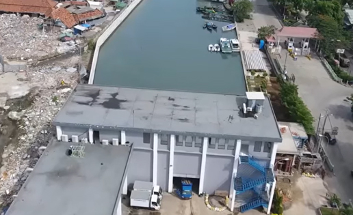 Status di Pintu Air Pasar Ikan Jakarta Utara Naik Menjadi Siaga Dua