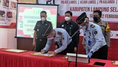 Aparat Penegak Hukum Lampung Selatan Deklarasi Janji Kinerja Dan Integritas