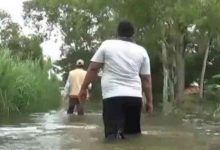 Ratusan Keluarga di Muara Gembong Bekasi Terisolasi Banjir