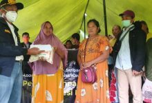 Lagi, Bea Cukai Gandeng APKB Kunjungi Korban Gempa Mamuju