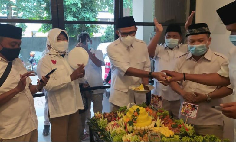 DPC Gerindra Tangerang Rayakan HUT Partai dengan Baksos dan Lomba Tumpeng