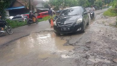 Kadin Banten Soroti Kerusakan Jalan Nasional Cirabit