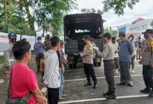 Razia protokol kesehatan di Kabupaten Lebak, Banten. Foto : Antara/dokumen