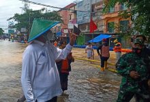 Banjir di Kota Tangerang Berangsur Surut