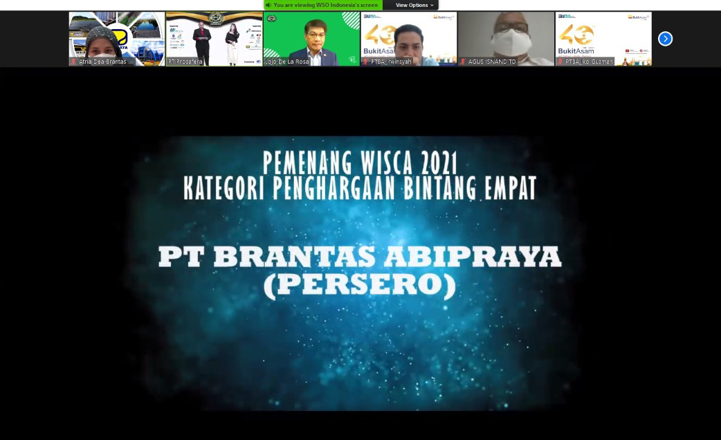 Brantas Abipraya Raih Penghargaan K3L Tingkat Dunia - Indoposco