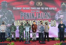 Vaksinasi Personel TNI/Polri Dipersiapkan untuk Pengamanan Lebaran