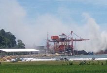 Timbulkan Debu Klingker, Satpol PP dan Warga Bayah Kepung Pelabuhan Khusus PT Cemindo Gemilang