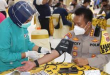 468 Personel Polda Banten Donor Plasma Konvalesen