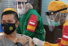 738 Personel Polres Serang Ikut Vaksinasi Covid-19