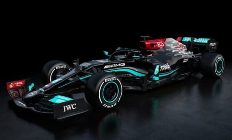 Mobil F1 2021 Mercedes Kembali Dibalut Livery Hitam