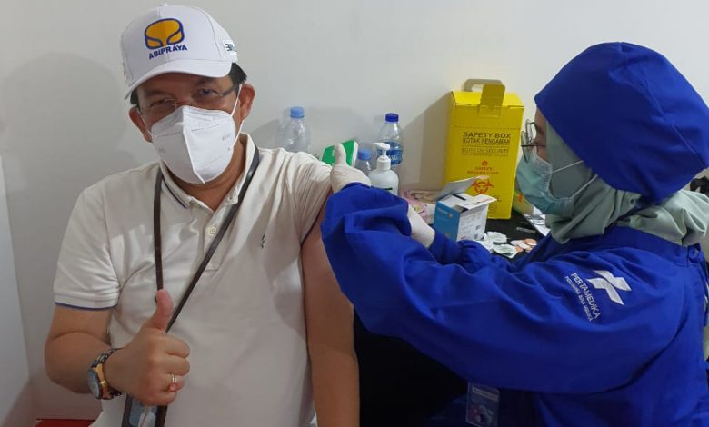 Brantas Abipraya Turut Sukseskan Sentra Vaksinasi Bumn