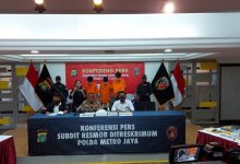 Polda Metro Tangkap Tiga Maling Motor Kambuhan di Lampung