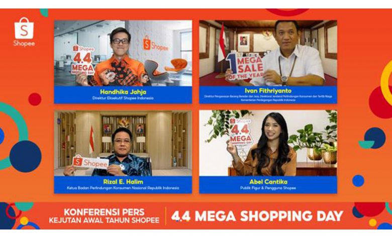 Rayakan Hari Hak Konsumen Sedunia, Shopee Gelar 4.4 Mega Shopping Day