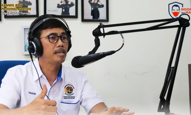Sapa dari Udara, BPN Banten Ajak Ikut PTSL