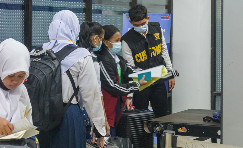 indoposco Bea Cukai Nunukan Periksa 374 Penumpang WNI dari Tawau, Malaysia