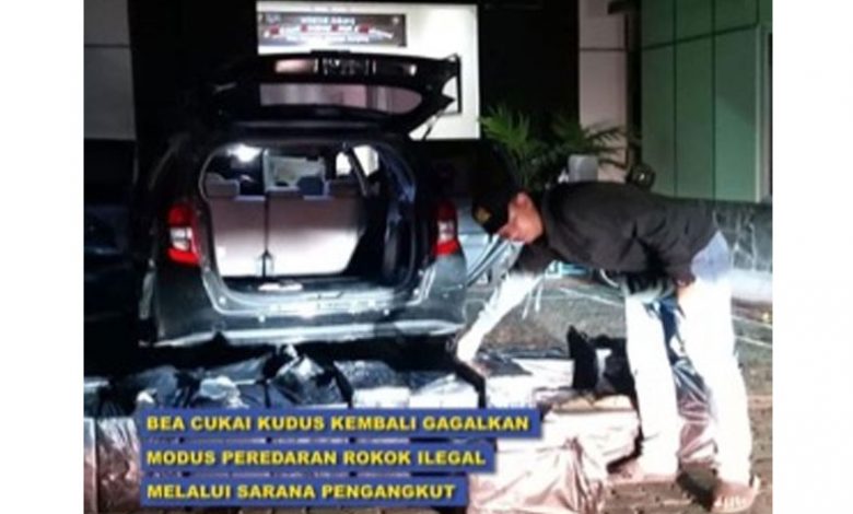 indoposco Bea Cukai Kudus Ringkus Mobil Berisi Rokok Ilegal