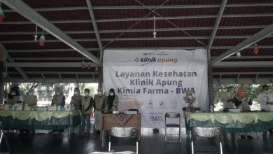 Suasana Program Klinik Apung yang digelar Kimia Farma bersama Badan Wakaf Alquran (BWA) di Pulau Kelapa dan Pulau Harapan, Kep Seribu, Jakarta. Foto : Ist
