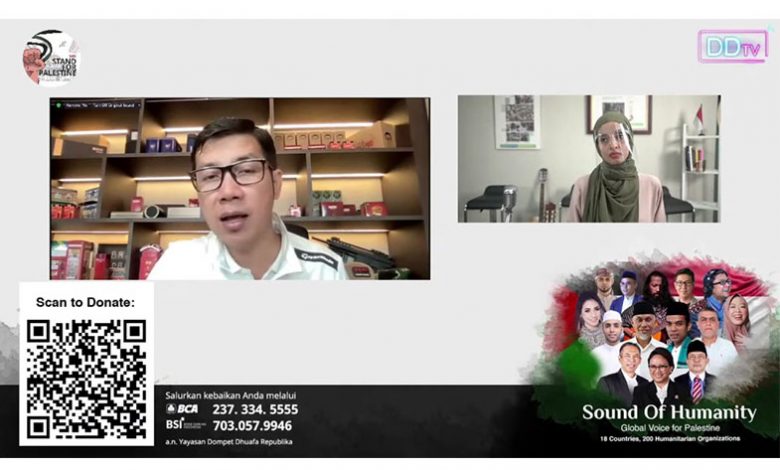 indoposco Sound Of Humanity, Satu Rasa Kemanusiaan bagi Palestina