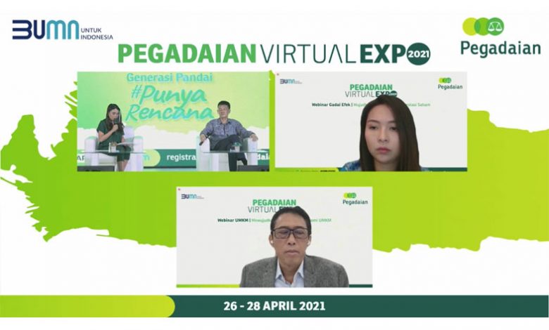 Indoposco Pegadaian Virtual Expo 2021, Ajak Masyarakat Sadar Investasi
